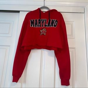 University of Maryland Cropped Sweatshirt